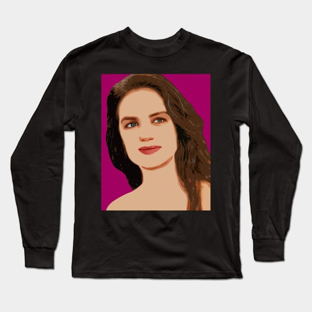 katie holmes Long Sleeve T-Shirt by oryan80